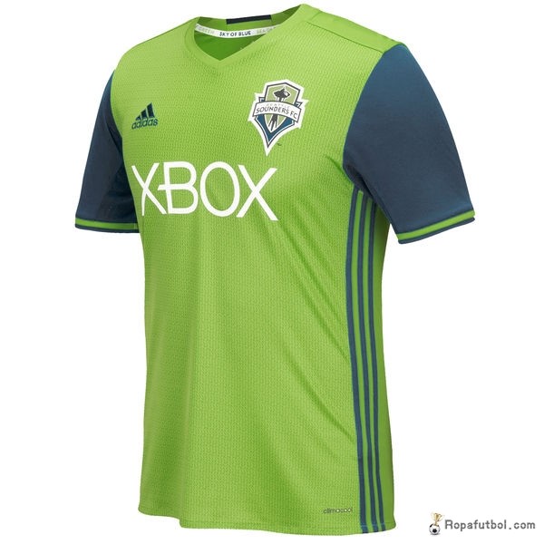 Camiseta Seattle Sounders Replica Primera Ropa 2016/17 Verde